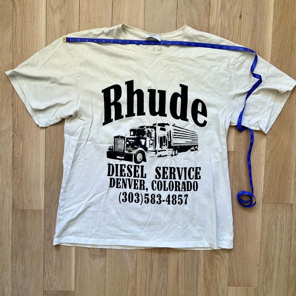 Rhude Diesel Truck Service Denver, Colorado Graphic Box T-Shirt S - Picture 7 of 11